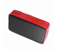 Dilwe Kicking Pad, PU Leather + Foamed Cotton, Taekwondo Foot Target Kick Pads Boxing Target Kicking Curve Pad for Boxing Martial Art Kickboxing Training (Red)