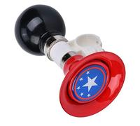 Dilwe Kids Children Bicycle Scooter Bike Cycling Horn Metal Warning Bell 3 Color for Boys Girls Accessory (Red)