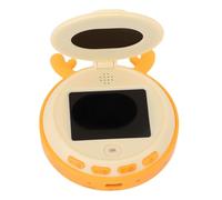 Dilwe Kids Digital Microscope with 2 Inch Screen, 4X Magnification Handheld Portable Microscope with Dual Camera 7 LED Lights for Children