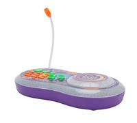Dilwe Kids DJ Party Mixer Turntable Toy, Portable and Convenient Real DJ Experience for Boys Girls Musical Creativity Play, Adjustable Sound Effects, Safe and Durable, Designed with