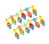 Dilwe Kids Light Up Gyroscope Spinning Toy 12pcs Boys Girls LED Flashing Portable Cute Fun for Party