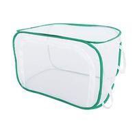 Dilwe Large Durable Portable Breeding Cage for Cultivation in Home Garden, Foldable Ventilated Polyester Yarn Net, 30 * 30 * 30cm / 11.8 * 11.8*.8in (40 * 40 * 60cm)