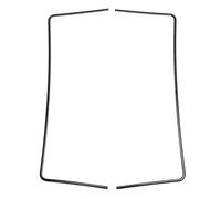 Dilwe LCD Screen Frame Repair Kit for Z Fold 3 5G F926, Durable Phone Screen Bezel Edge Replacement with Tools for Professional Technicians