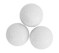 Dilwe LED Golf Ball, Double Layer Practice Golf Balls with Design for Indoor Outdoor Training, Golfers