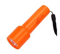 Dilwe LED Underwater Torch Lamp, ABS Dive Flashlight with Strong Light and Lanyard for Night Fishing Diving