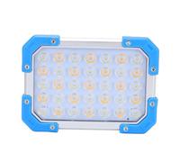 Dilwe LED Work Light, Portable Flood Light, 3600mAh Battery for Camping, Fishing, Car Repair and Emergency (Plastic 2)