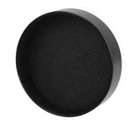 Dilwe Lens Cap Aluminum Alloy Metal Front Cover with Soft Cushion, 64mm Fit for Leica Q Q2 Q3, Lightweight Dust Proof Camera Accessory (Black)