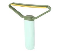 Dilwe Lint Remover Efficient Comfortable Handle Easy Cleaning for Pet Hair Removal Portable Clothes Fuzz Shaver for Home Use Size 5.3 X 6.1in (Green)