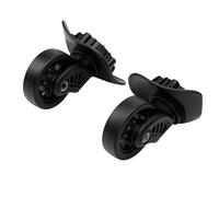 Dilwe Luggage Suitcase Wheels, Smooth Quiet Rolling Rotating Replacement for Suitcase Casters with Shock Absorbing