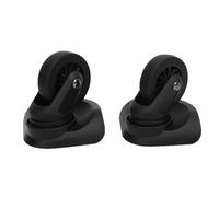 Dilwe Luggage Suitcase Wheels, Universal Replacement ABS Silent Shock Absorbing Wheels with 2 Spare, for Most Suitcases Easy Installation