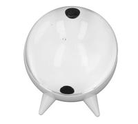 Dilwe Magnetic Fluid Rhythm Display Speaker, Desktop Ornament for Ambient Sounds, Advanced Microphone, Suitable for Home Office Decoration, Size: 3.86x3.86x4.17 Inch