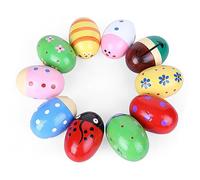 Dilwe Maracas Egg Shaker, Cute Animal Shapes, Music Education Maracas Egg Percussion Musical Instrument Toy for Kids Toddlers