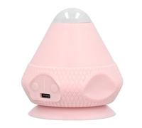 Dilwe Massage Ball for Back, Mountable Heated Vibrating Massage Ball for Back Neck Trigger Point Relaxation (Pink)