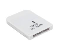 Dilwe Memory Card 1MB ABS Material Fast Read Write Speed for Consoles Portable Storage for Avid Gamers