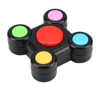 Dilwe Memory Training Toy, Children Plastic Interaction Intelligent Music Light Memory Training Game Toy (Alien One-handed Game Machine (Two-hand hand memory training game console)