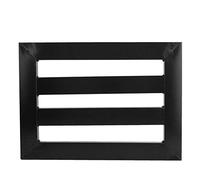 Dilwe Metal Guitar Effect Pedal Board Holder, Portable Pedalboard Mounting Bracket with Nylon Straps and Double Sided Sticker for Classic Novo Terra Series Pedalboards
