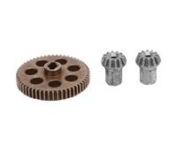 Dilwe Metal RC Car Main Gear Set, RC Brushless Motor and Pinion Gears Replacement Parts for SCY 18101PRO 18103PRO