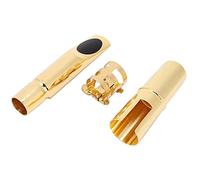 Dilwe Metal Sax -speaking Sax -speaking Mouthpower Accessories in Durable Brass Accessories for the Smooth Play Saxophone for Lovers of (6C)