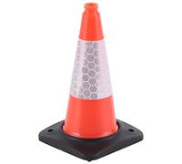 Dilwe Mini Cones, 75 X 42mm, ABS Traffic Road Cone RC Accessory Compatible with HSP Redcat, HPI, and AXIAL, Etc (Red)