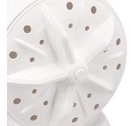 Dilwe Mini Home Washer, Portable Ultrasonic Washing Machine with Dual Turbines, Ideal for Travel and Dorm Use