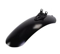 Dilwe Motorcycle Front Mudguard Aluminium Alloy Front Wheel Splash Guard High Mounted Brushed Finish Easy Install for R12 NineT R12 R NineT Scrambler Pure Option 719 (Black)