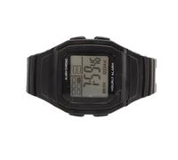 Dilwe Multifunction Retro Shockproof Classic Sports Digital Watch for Men Students, PU Stainless Steel ABS Plastic (Black)