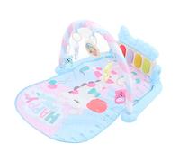 Dilwe Multifunctional Baby Play Mat with Piano Rattles and Soft Lights for Relaxing Sleep, Promoting Brain Cognition and Development, Safe Textiles