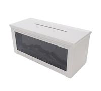 Dilwe Mystical/Fantasy Diffuser, Ultrasonic Aromatherapy Machine with Realistic Mystical/Fantasy Effect and Remote Control, 280ml Humidifier for Home and Office Use (White)