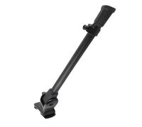 Dilwe Non Slip Bicycle Kickstand, Adjustable 24"-27" Bike Parking Stand, Aluminum Alloy with Rubber Tip for Mountain/Road/Cruiser Bikes (Black)