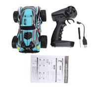 Dilwe Off Road RC Car, 1:18 Scale Remote Control Car with 2.4G Remote and APP Control, LED Headlights, 20KM/H Speed, for Kids and Adults (Blue)