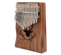 Dilwe Piano Thumb Kalimba 17 Acacia Touches Piano Wooden Fingers Engraved with Notes for Easy Learning