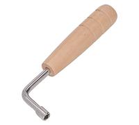 Dilwe Piano Tuning Wrench Harp Tuner Spanner Lyre Tone Tool Professional Portable Stable Performance Sturdy with Metal Solid Wood Handle for Musicians Instrument