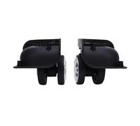 Dilwe Premium ABS Material 1 Pair Luggage Suitcase Wheels Replacement, Rugged and Abrasion Proof, Easy Installation, Excellent Performance, Size: 5.12×3.54×3.15 Inch, Crafted with