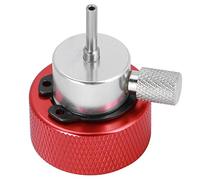 Dilwe Propane Refill Adapter Gas Charging Adapter Metal Material Corrosion Resistance Outdoor Camping Hiking