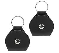 Dilwe PU Guitar Picking Bag with a Metal Key, Portable Storage Case for The Selection of Guitar, Adapted to Musicians (Black)