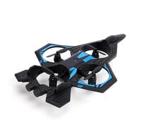 Dilwe RC Airplane, 2.4G Remote Control Plane with 360° Flip, Altitude Hold and 3 Speeds, Easy Flyer with One Key Start and LED Lights (Blue)