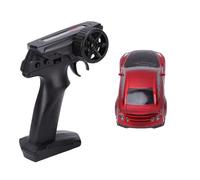 Dilwe RC Car, 2.4GHz Remote Control Car with LED Lights and Spray Mist, Drift and Racing Tires for Boys Kids Adults, Top Speed 18 Km/h