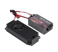 Dilwe RC Car Engine Sound Simulator, Remote Control Car Sound Engine Simulated Module Set with 1 Speaker for 1/10 Vehicle Cars Model(One Speaker)