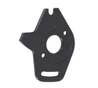 Dilwe RC Car Motor Mount Plate, Aluminum Alloy RC Brushless Motor Plate, for 1/10 Model Car Remote Control Truck