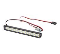 Dilwe RC Car Roof Lamp,32pcs Lamp Beads Universal RC Car LED Light Bar RC Crawler Upgrade Accessory Length 100mm