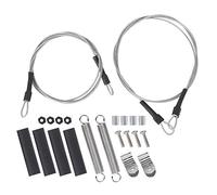 Dilwe RC Car Shell Steel Rope Set, Durable Metal, Fit for Axial Scx10 D90 D110 1/10 Crawler Car Model Accessory