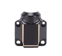 Dilwe RC Rear Axle Cover, RC Rear Axle Differential Cover for SCX30 Remote Control Car Brass Electroplated Upgrade Part