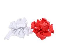 Dilwe RC Roadblocks, 30Pcs RC Roadblocks Plastic Universal Drift Race Road Barriers Remote Control Car Accessories