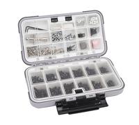 Dilwe RC Screw Kit, Stainless Steel M3 M4 Set with Hex Socket Head Cap Screws for 1/8 1/10 RC Crawlers Trucks Off Road Vehicles