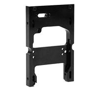 Dilwe RC Servo Mount, Aluminum Alloy Steering Engine Servo Fixing Base Mount Bracket for WPL C14 C24 & MN Series 1:16 RC Car (Black)