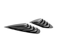 Dilwe Rear Side Window Louver ABS Rear Window Air Vent Scoop Pair Left Right Fit for 4 Series F36 2014 2020 Easy Install Scratch Resistant Exterior Trim (Glossy Black)