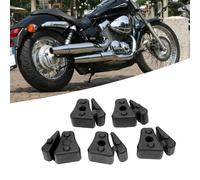 Dilwe Rear Wheel Damper Kit Rubber Hub Bushing 5pcs OE 06410 MBA 000 Buffering Effect Simple Installation for VT750 Shadow Ace 1998 2007 VT750 RS 2012