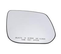 Dilwe Rearview Mirror Glass Heated Side Mirror Glass Replacement Anti Fog Defrosting Polished Snap On Fit for All Terrain 2018 2020 Daily Driving (Right 23191161)