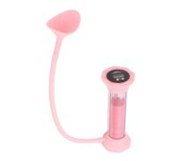 Dilwe Respiratory Muscle Trainer, Adjustable Breathing Dumbbell with Progressive Resistance, Lung Exerciser for Home Office or Sports Endurance (Pink)