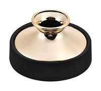 Dilwe Silencer Saxophone Alto, Plastic Alto Saxophone Mute Sax Dampener Silencer Accessory Gold